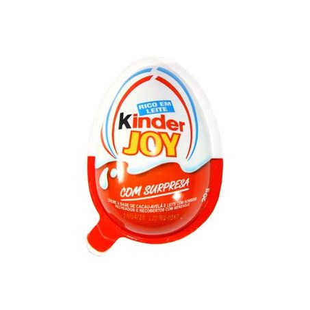 CHOCOLATE AO LEITE KINDER JOY COM SURPRESA