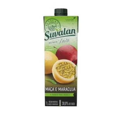 Suco néctar maracuja/maca suvalan 1lt