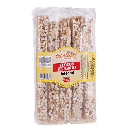 Flocos de arroz dipaes integral 100g 360-35