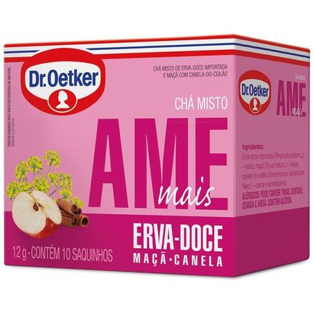 Cha dr.oetker misto ame mais c/10 12g