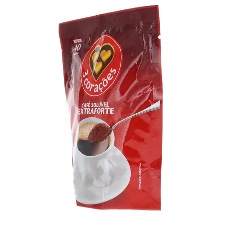 Café Solúvel 3 Corações Extra Forte Rf 40g 360-5