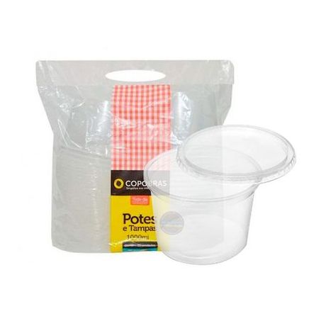 Kit pote copobras 1000ml c.tampa