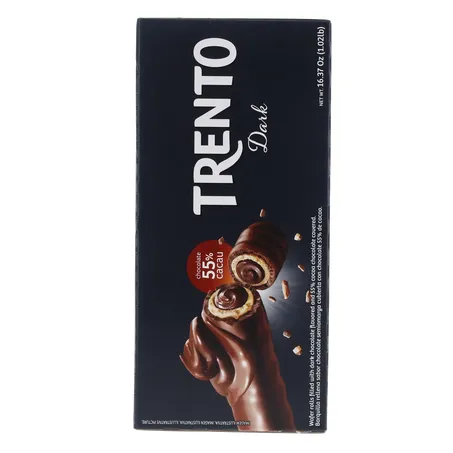 BISC.WAFER TRENTO 29G DARK CX 16.0 360-9
