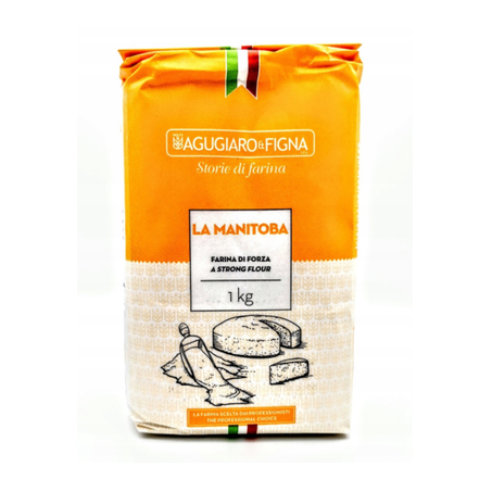 Farinha de trigo aguagiaro e figna la manitoba 1kg