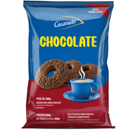 Biscoito rosca casaredo 500g chocolate