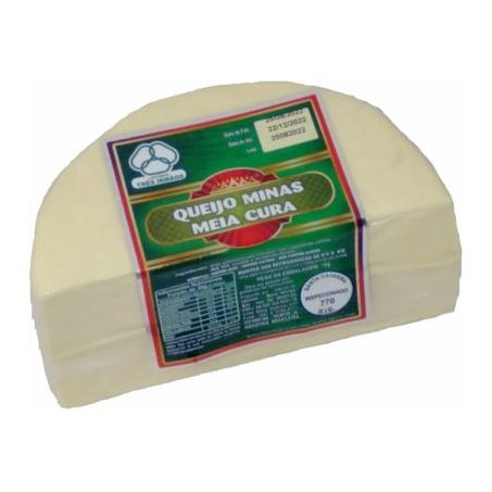 QUEIJO TRES IRMAOS MINAS MEIA CURA KG