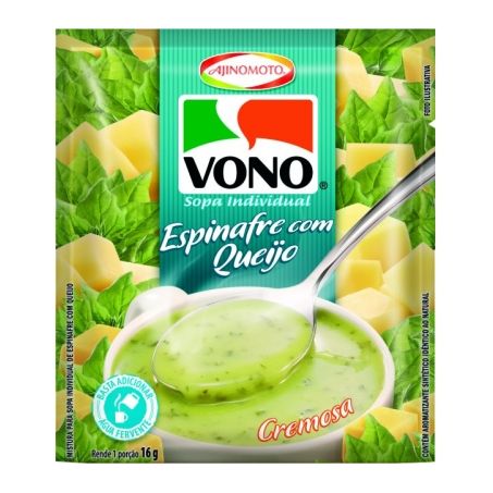 Sopa vono espinafre queijo 16gr