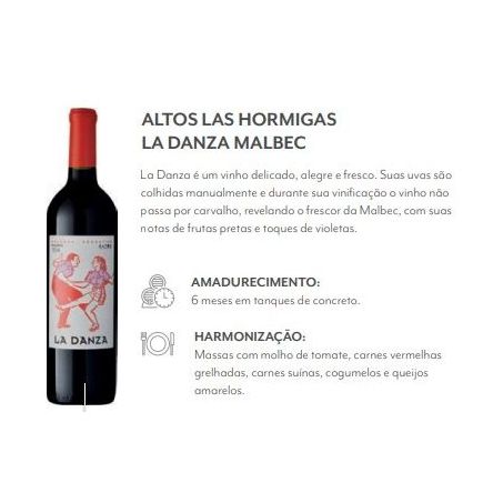 VINHO LA DANZA 750ML MALBEC 360-1
