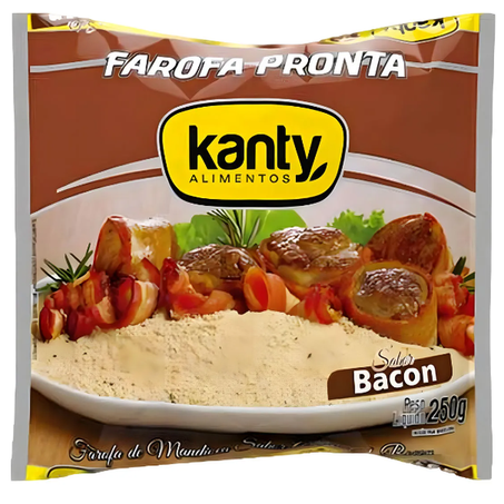 FAROFA GOURMET BACON KANTY 250G