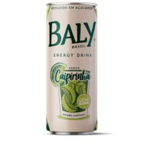 Energetico baly 250ml lata caipirinha sem alcool