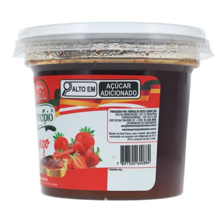 DOCE CREMOSO BOM PRINCÍPIO MORANGO POTE 400G 360-7