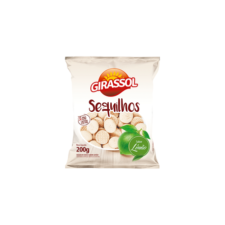 BISCOITO GIRASSOL 200G SEQUILHOS LIMÃO