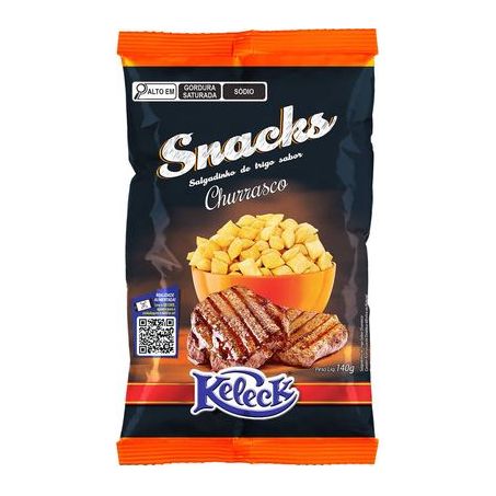 Salgadinho Keleck Snacks Churrasco 45g