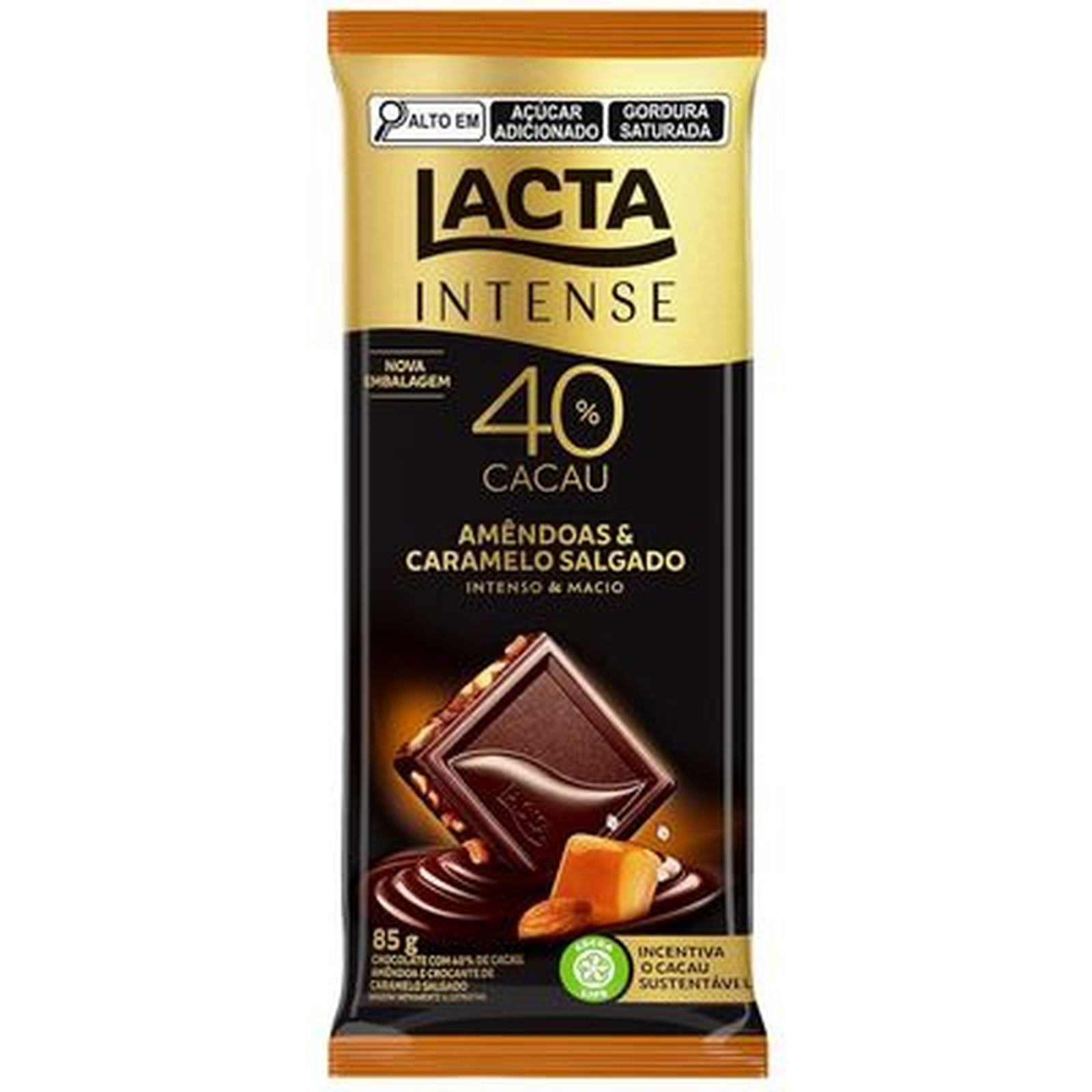 Centro de Compras Zaleski - Chocolate Lacta Intense Amendao