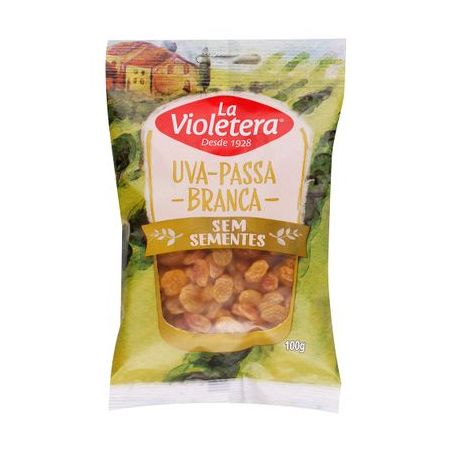 UVA PASSA LA VIOLETERA BRANCA 100G