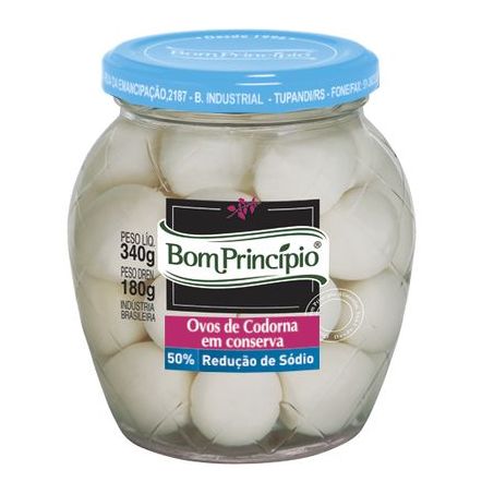 Ovo Codorna Bom Principio 180G