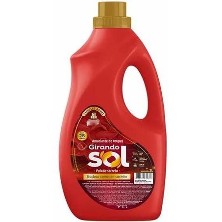Amaciante girando sol vermelho 2l