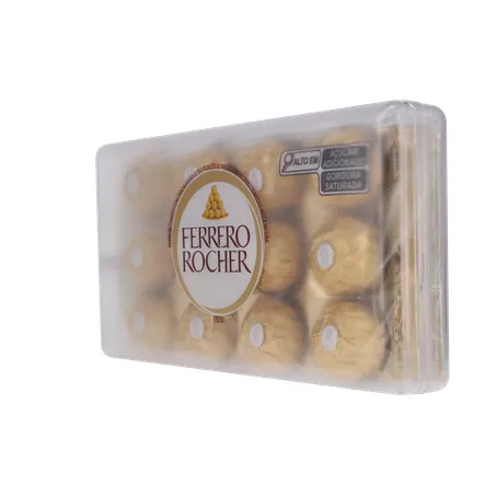 Chocolate Ferrero Rocher com 12 Unidades 150G 360-5