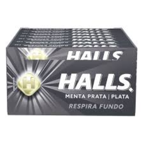 Drops halls menta prata pcc/21x28g