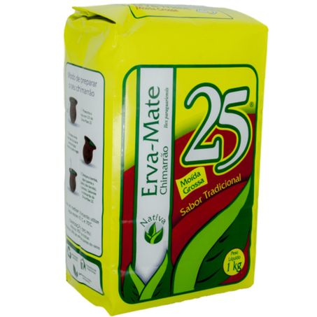 Erva mate 25 1kg moida grossa
