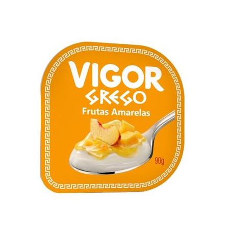 Iogurte vigor grego frutas amarelas 90g