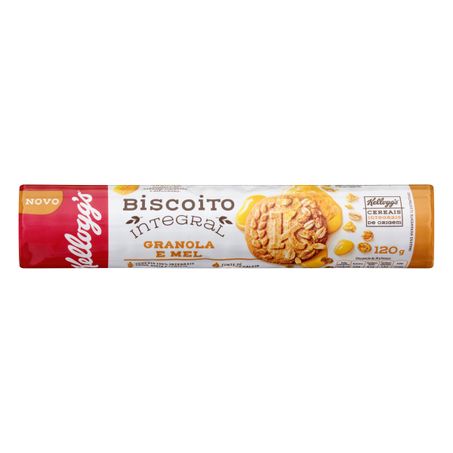 Biscoito integral granola e mel kellogg's