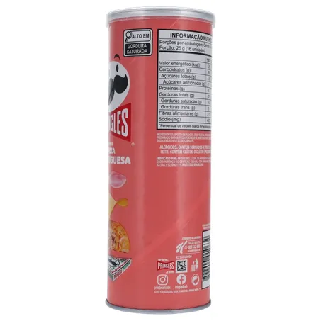 Salgadinho Pringles Batata Portuguesa Tubo 105g 
  360-7