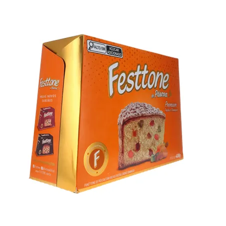 Panettone de Páscoa Festtone Frutas Cristalizadas e Damasco 400G 360-31
