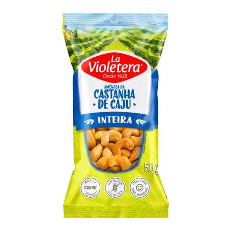 Amêndoa Da Castanha de Caju La Violetera Nootz 50g