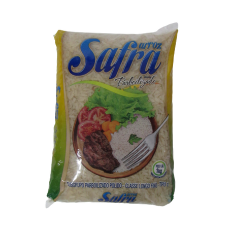 ARROZ PARBOILIZADO TIPO 1 SAFRA 1KG