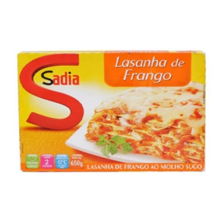 LASANHA SADIA FRANGO 600G