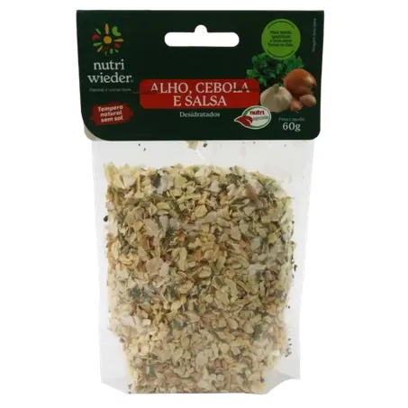 ALHO CEBOLA E SALSA NUTRIO WIEDER 60G 475
