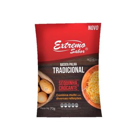 BATATA PALHA EXTREMO SABOR 70GR