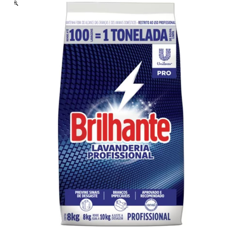 LAVA ROUPA PO BRILHANTE SCH 8KG PRO