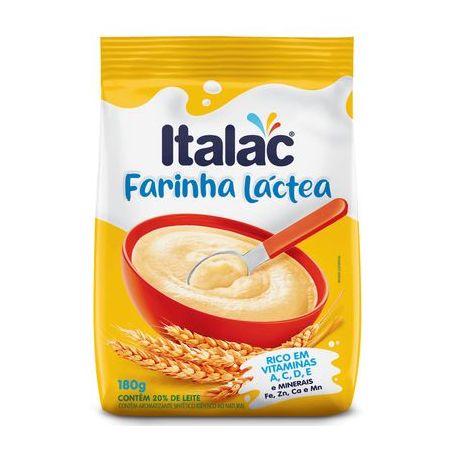 FARINHA LACTEA ITALAC 180 G                       