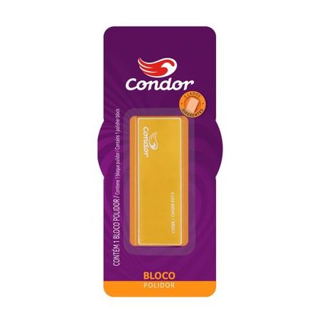 Lixa de unha condor bloco 4 faces
