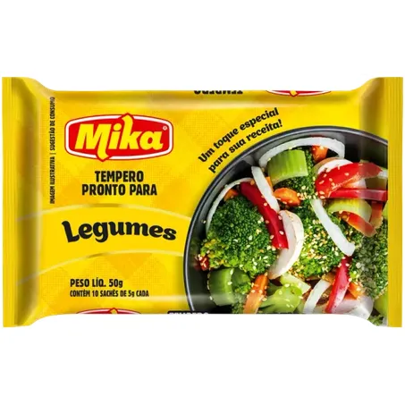 TEMPERO PRONTO MIKA PARA LEGUMES 50G