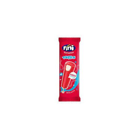 Picole fini tubes morango 45g