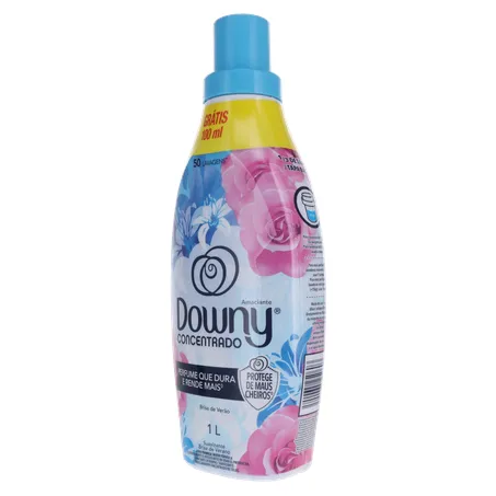 Amaciante de Roupa Concentrado Brisa de Verão Leve 1l Pague 900ml Downy 360-4