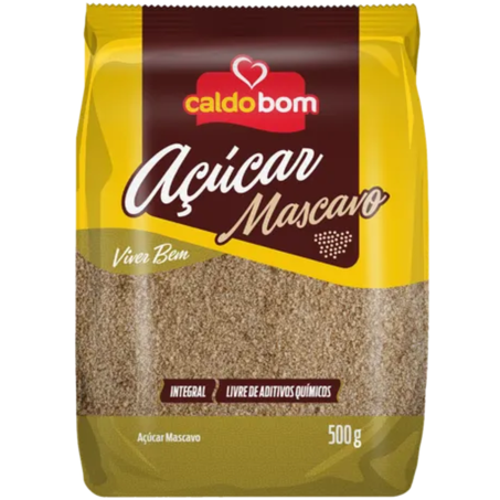 Acucar mascavo caldo bom 500g