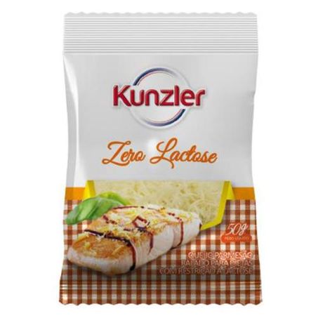 QUEIJO RALADO KUNZLER 50G ZERO LACTOSE