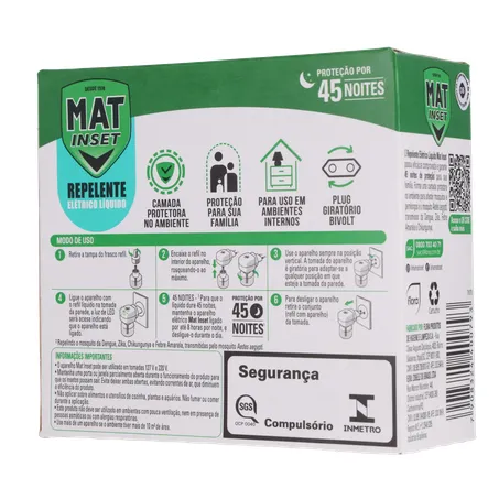 Aparelho eletrico mat inset liquido 360-21