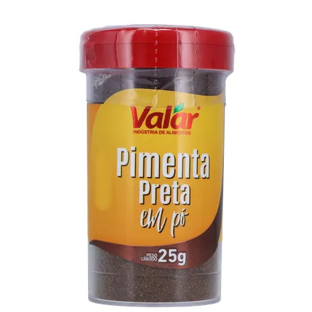 Pimenta valar preta em pó 30g 360-35