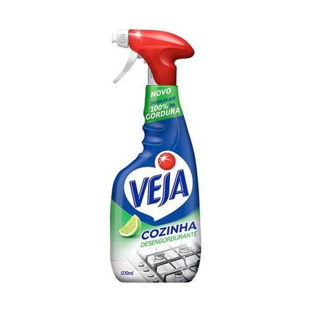 Limpador Desengordurante Veja Limão Frasco Borrifador 500ml