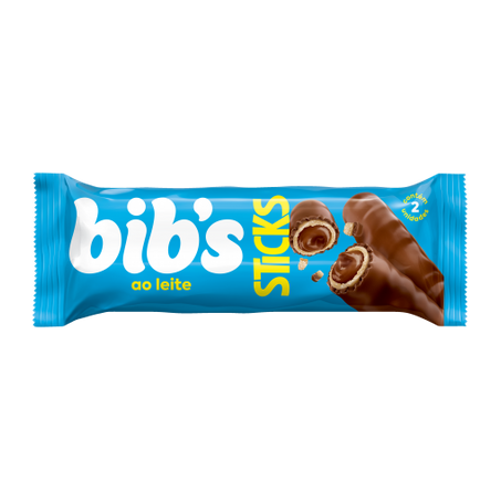 Bibs sticks ao leite 32g