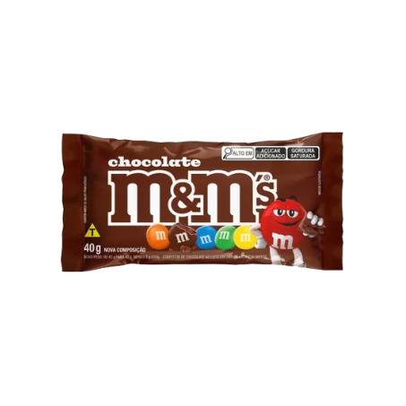 CHOCOLATE AO LEITE M&M'S 40 G                     