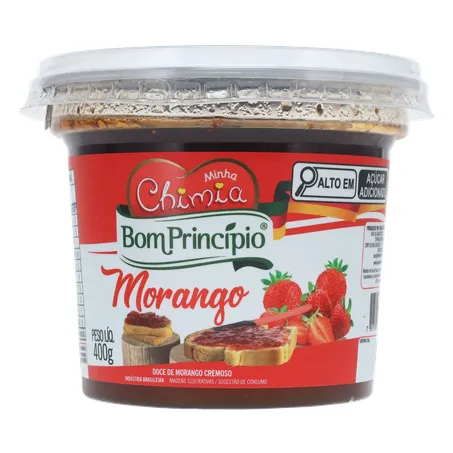 DOCE CREMOSO BOM PRINCÍPIO MORANGO POTE 400G 360-1