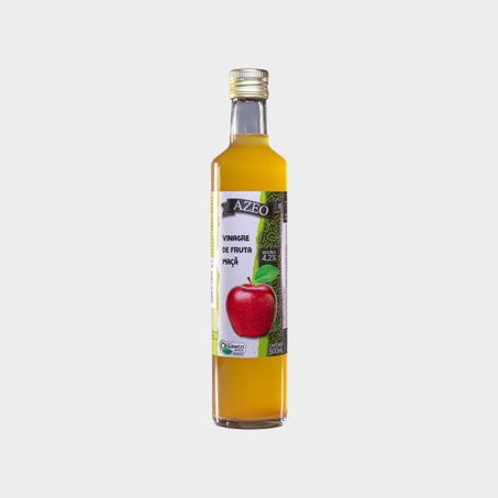 VINAGRE DE MAÇA ACIDEZ 4.2 500ML AZEO