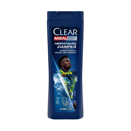 Shampoo clear men limpeza profunda 200ml