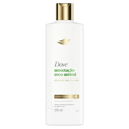 Cond Dove 370ml Umectacao + Coco Antioxi